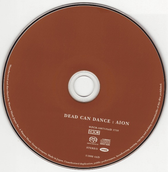 cd, Dead Can Dance - Aion